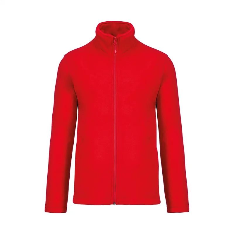 Ζακέτα Fleece Kariban KA911 σε χρώμα Κόκκινο. Εταιρικά Διαφημιστικά Δώρα | PERFECT advertising