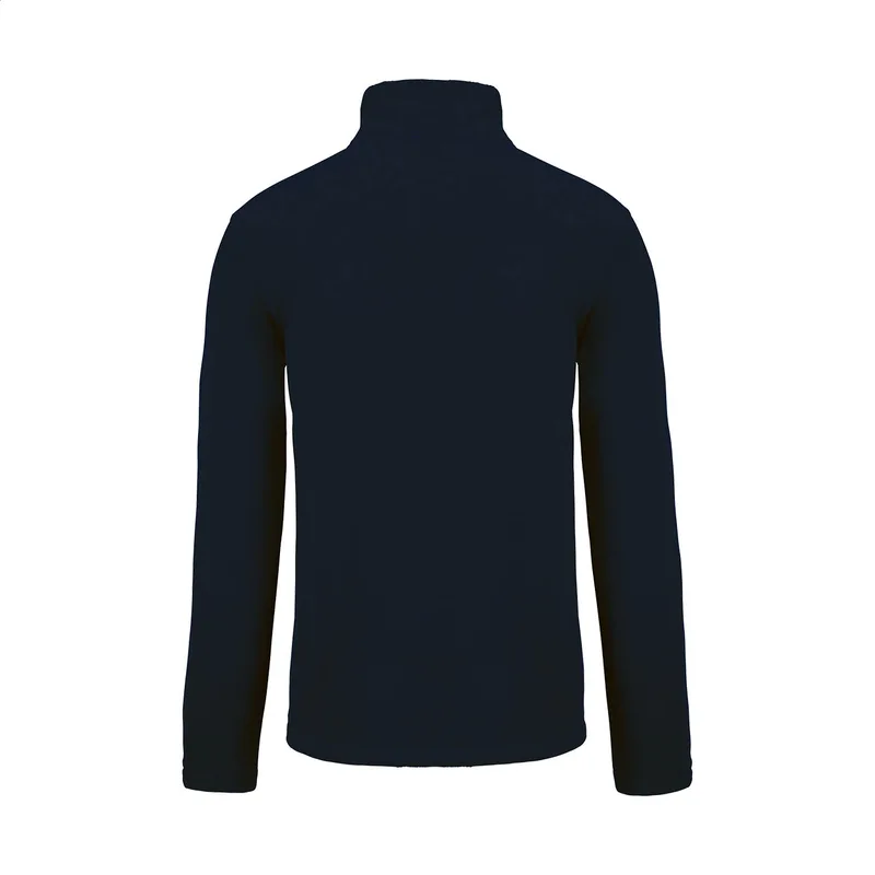Ζακέτα Fleece Kariban — Λεπτομέρεια Φερμουάρ και Anti-Pilling Φινίρισμα. Εκτύπωση Λογοτύπου σε Εταιρικά Ενδύματα | PERFECT advertising