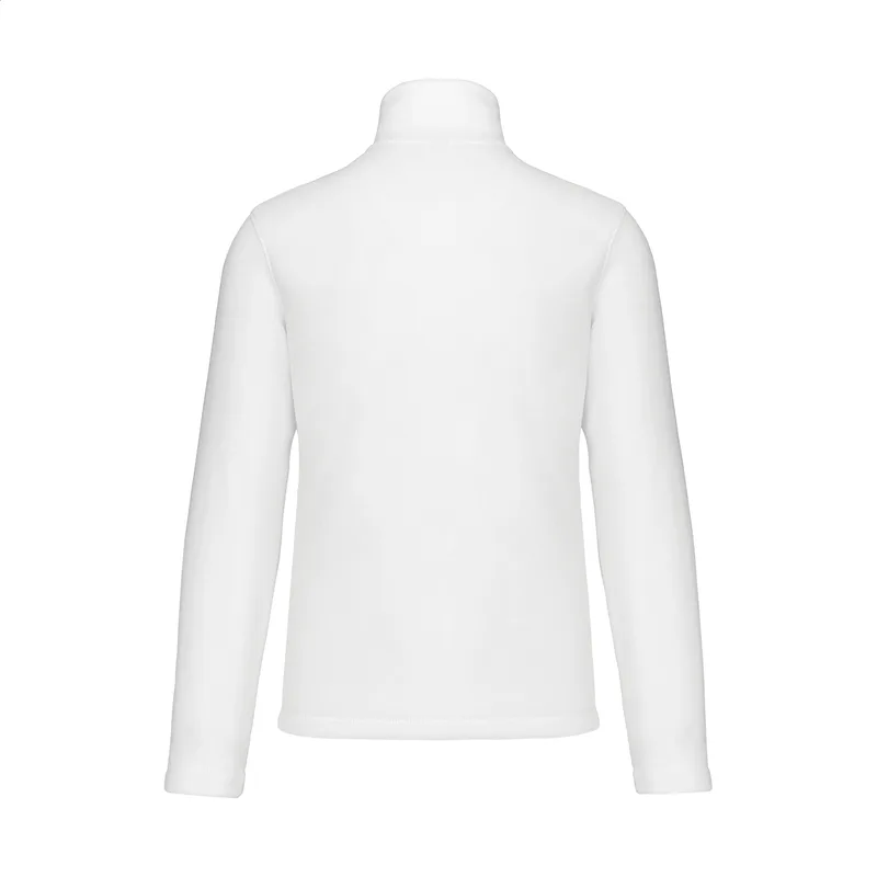 Ζακέτα Fleece Kariban. Λεπτομέρεια Κοντού Φερμουάρ και Πλαϊνής Τσέπης — Διαφημιστικά Δώρα με Λογότυπο | PERFECT advertising