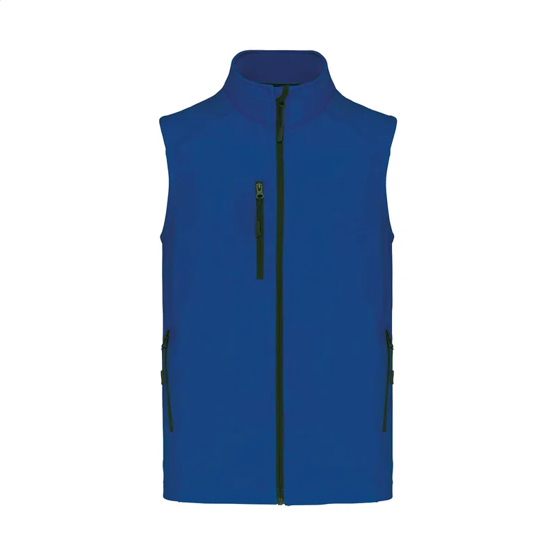 Γιλέκο Softshell 3 Στρώσεων Kariban σε χρώμα Μπλε. Εταιρικά Διαφημιστικά Δώρα | PERFECT advertising
