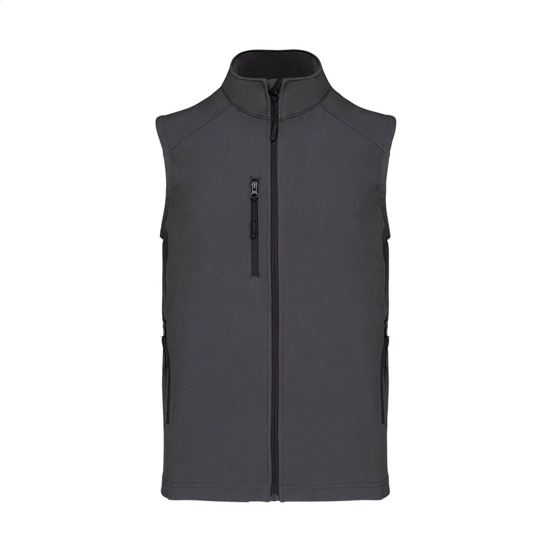 Γιλέκο Softshell 3 Στρώσεων Kariban σε χρώμα Σκούρο Γκρι. Εταιρικά Διαφημιστικά Δώρα | PERFECT advertising
