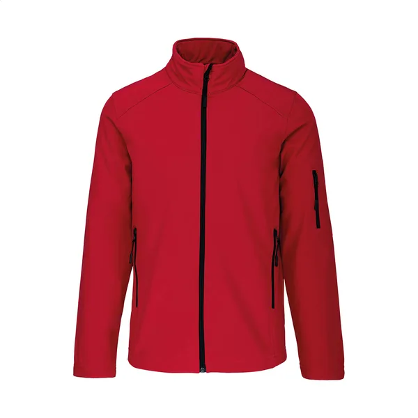 Μπουφάν Softshell Kariban με Διαφήμιση — Εταιρικός Ρουχισμός Τριπλής Στρώσης | PERFECT advertising