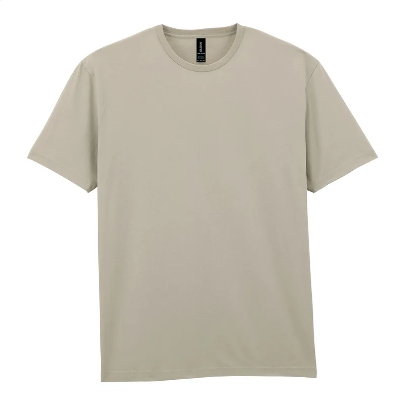 Κοντομάνικο Μπλουζάκι Gildan Light Cotton σε χρώμα Μπεζ. Εταιρικά Διαφημιστικά Δώρα | PERFECT advertising