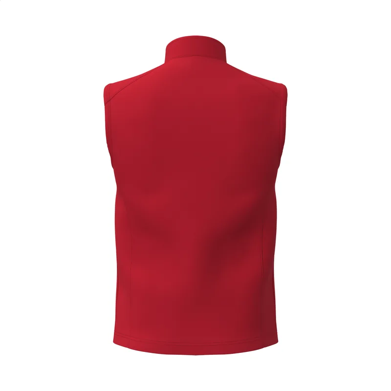 Γιλέκο Softshell iDealBasic με Φερμουάρ σε Αντίθεση. Εκτύπωση Λογοτύπου σε Εταιρικό Ρουχισμό | PERFECT advertising