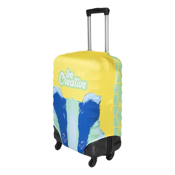 Κάλυμμα Αποσκευών RPET με Τύπωμα Sublimation σε Βαλίτσα. Εταιρικά Διαφημιστικά Δώρα | PERFECT advertising