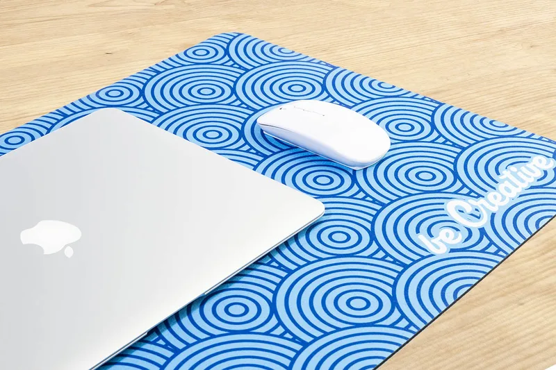 Mousepad Γραφείου RPET Sublimation XL σε Χώρο Γραφείου. Εταιρικά Δώρα με Εκτύπωση Λογοτύπου | PERFECT advertising