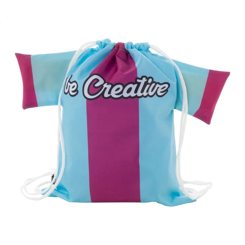 Τσάντα Πουγκί T-Shirt RPET για Παιδιά σε χρώμα Λευκό. Εταιρικά Διαφημιστικά Δώρα | PERFECT advertising