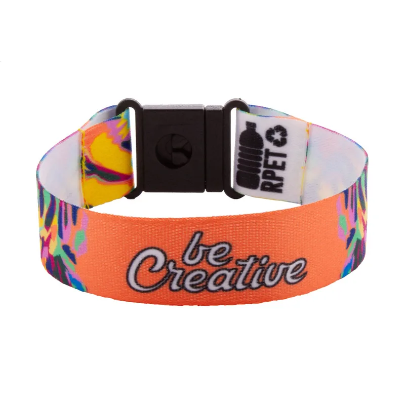 Βραχιόλι RPET με Sublimation σε χρώμα m. Εταιρικά Διαφημιστικά Δώρα | PERFECT advertising