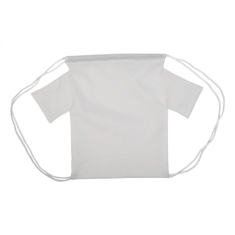 Τσάντα Πουγκί T-Shirt με Κορδόνι. Πολύχρωμη Φωτογραφική Εκτύπωση Λογοτύπου σε Πολυεστέρα 190T | PERFECT advertising