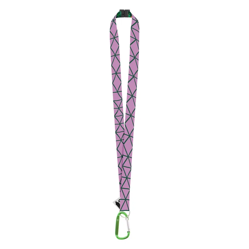 Ιμάντας/Κορδόνι Λαιμού (Lanyard) Sublimation RPET με Καραμπίνερ XL Safe σε χρώμα Πράσινο. Εταιρικά Διαφημιστικά Δώρα | PERFECT advertising