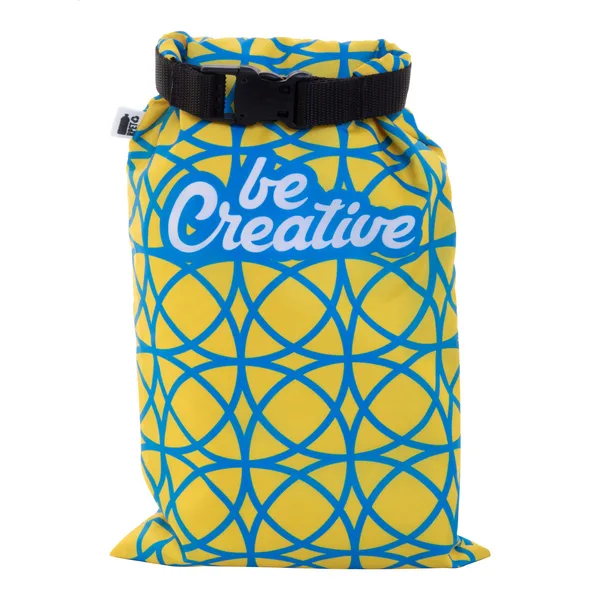 Τσάντα Ψωμιού με Τύπωμα RPET Rolltop σε Λευκό Φόντο. Εταιρικά Διαφημιστικά Δώρα | PERFECT advertising