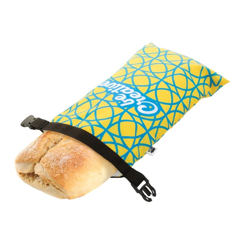 Τσάντα Ψωμιού με Τύπωμα Sublimation — Λεπτομέρεια Υφάσματος RPET 190T. Προϊόντα Προβολής | PERFECT advertising