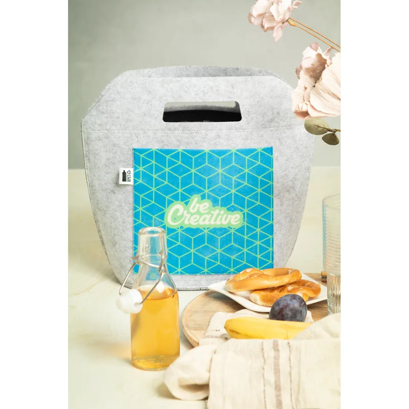Εξωτερική Τσέπη Τσάντας Ψυγείο RPET με Sublimation Εκτύπωση Σχεδίου. Εκτύπωση Λογοτύπου σε Εταιρικά Δώρα | PERFECT advertising