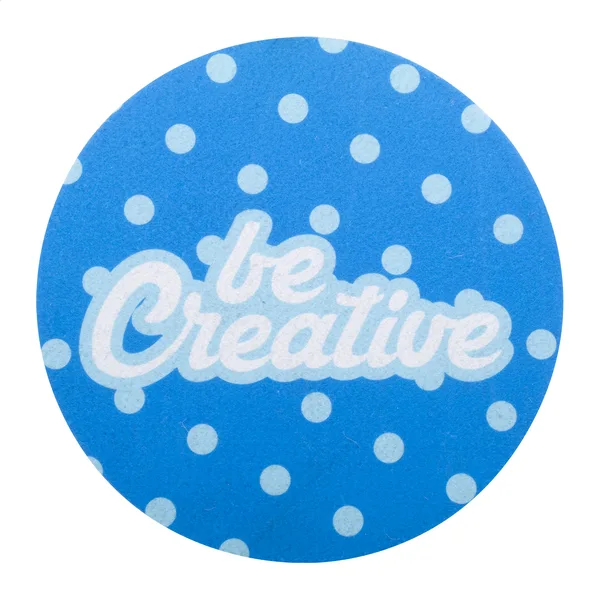 Mousepad RPET με εκτύπωση Sublimation σε Στρογγυλό Σχήμα. Εταιρικά Δώρα με Λογότυπο | PERFECT advertising