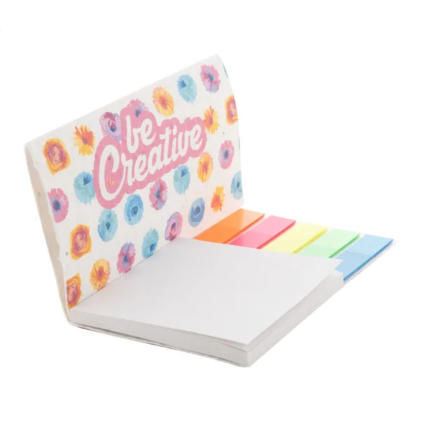 Διαφημιστικό Σετ Αυτοκόλλητων Σημειώσεων με Κεφαλίδα Χαρτιού Σπόρων. Εταιρικά Διαφημιστικά Δώρα | PERFECT advertising