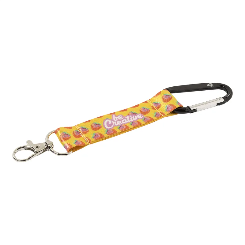 Μπρελόκ RPET με Καραμπίνερ και Sublimation SuboRing Double σε χρώμα Μαύρο. Εταιρικά Διαφημιστικά Δώρα | PERFECT advertising