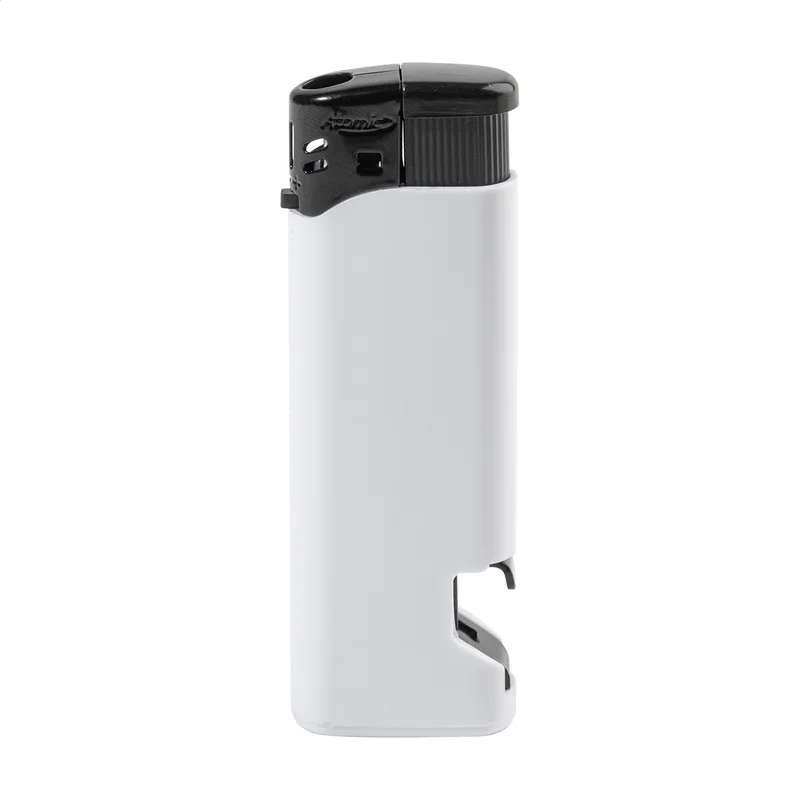 Αναπτήρας Πιεζο με Τύπωμα και Ανοιχτήρι Μπουκαλιών — Εταιρικά Διαφημιστικά Δώρα | PERFECT advertising