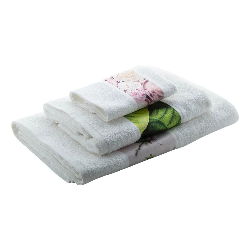 Πετσέτα Sublimation Βαμβακερή με Λογότυπο σε Χρωματικές Παραλλαγές. Επάνω Όψη - Διαφημιστικά Δώρα | PERFECT advertising