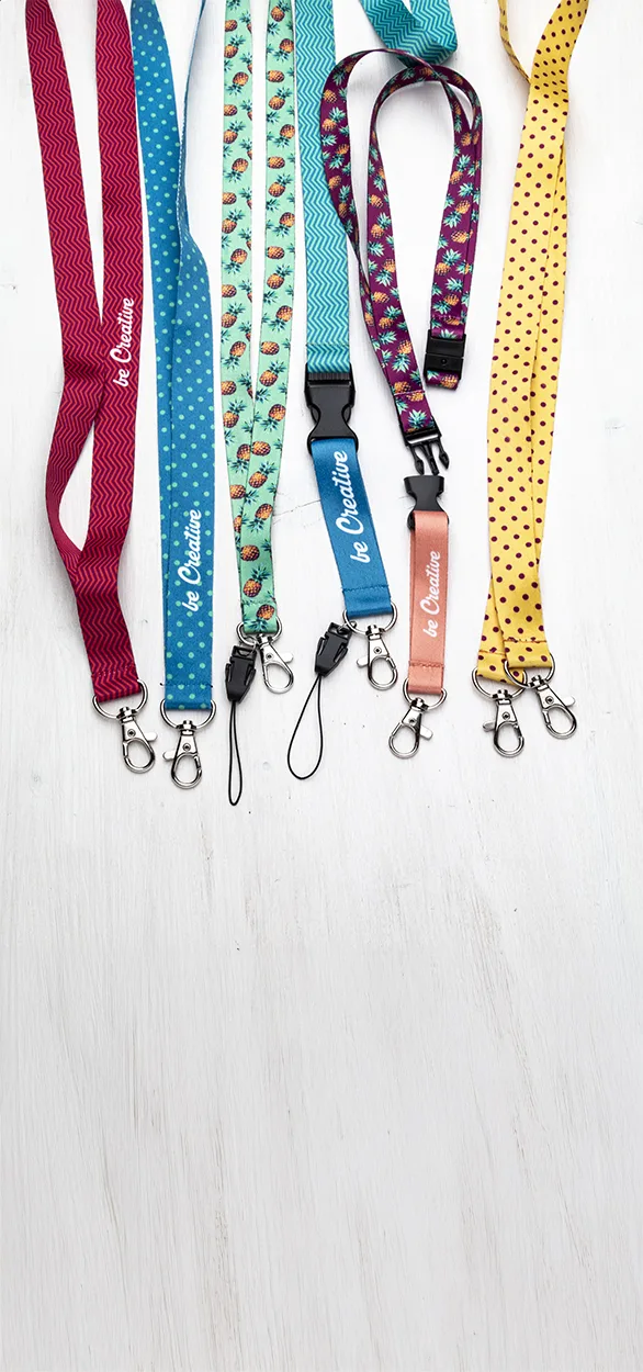 Ιμάντας/Κορδόνι Λαιμού (Lanyard) Sublimation A με ψηφιακή εκτύπωση πλήρους χρώματος