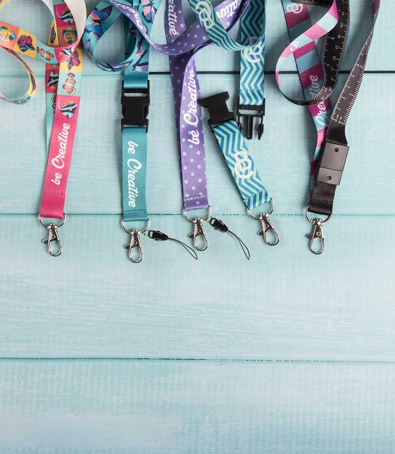 Ιμάντας/Κορδόνι Λαιμού (Lanyard) Sublimation B με ψηφιακή εκτύπωση πλήρους χρώματος (2)