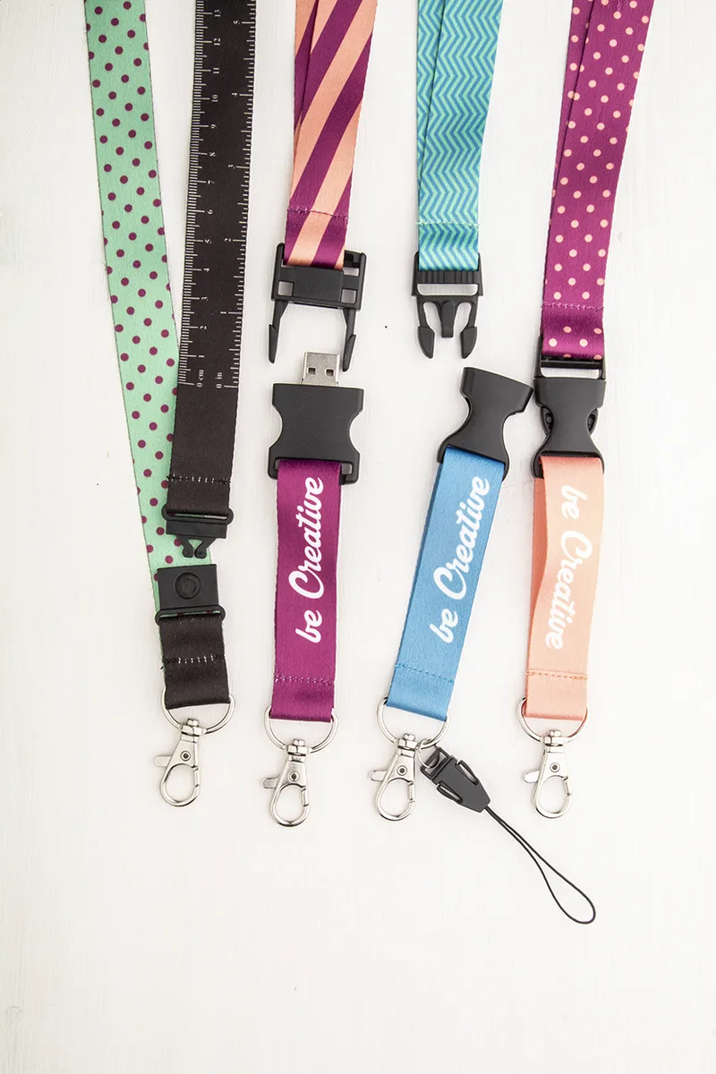 Ιμάντας/Κορδόνι Λαιμού (Lanyard) Sublimation C με ψηφιακή εκτύπωση πλήρους χρώματος