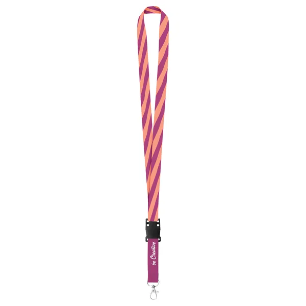 Ιμάντας Λαιμού Sublimation με USB Flash Drive 8 GB Ενσωματωμένο σε Αγκράφα. Εταιρικά Δώρα με Εκτύπωση | PERFECT advertising