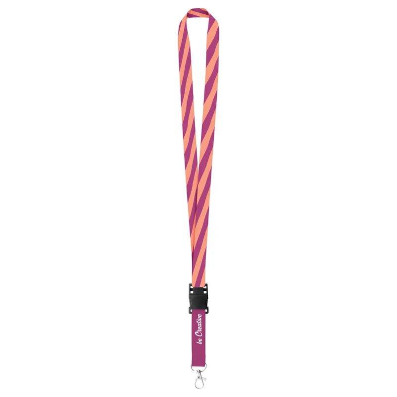 Ιμάντας Λαιμού Sublimation με USB Flash Drive 8 GB Ενσωματωμένο σε Αγκράφα. Εταιρικά Δώρα με Εκτύπωση | PERFECT advertising