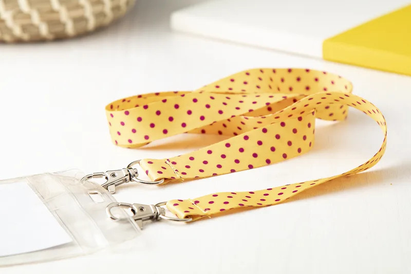 Ιμάντας/Κορδόνι Λαιμού (Lanyard) Sublimation Double με ψηφιακή εκτύπωση πλήρους χρώματος