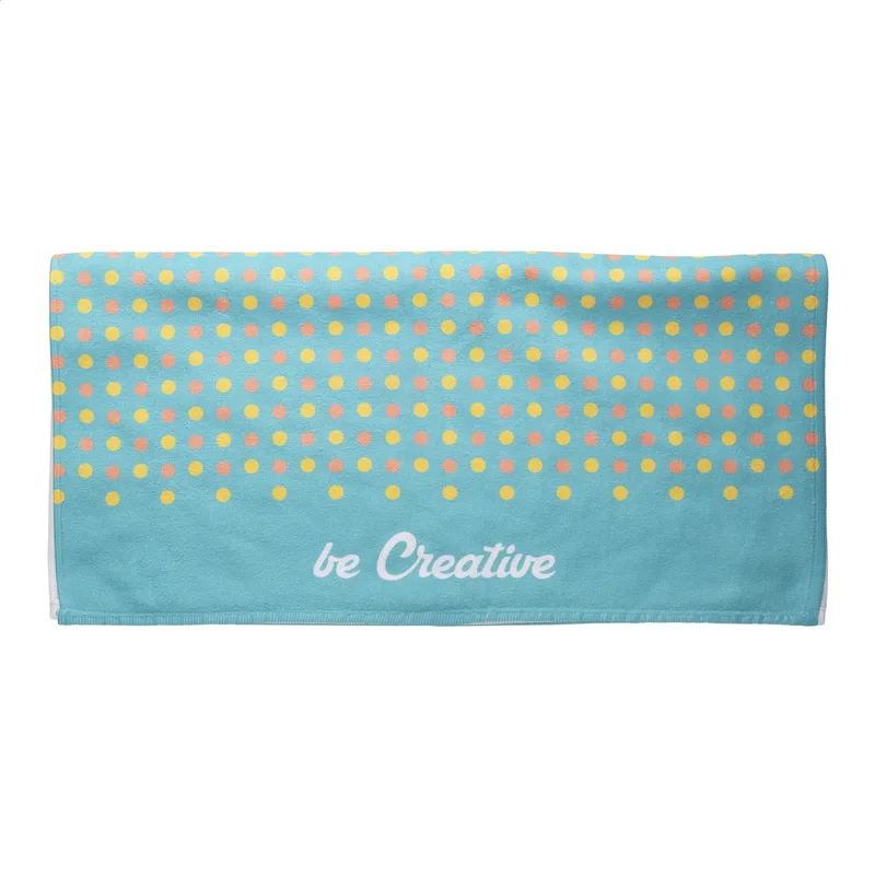 Πετσέτα Sublimation με Λογότυπο — Διπλής Όψης Βαμβάκι και Μικροΐνες | PERFECT advertising