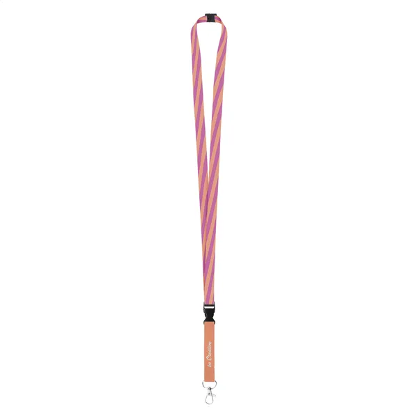 Λογότυπο σε Ιμάντα Λαιμού Lanyard Sublimation από Πολυεστέρα 15 mm. Εταιρικά Διαφημιστικά Δώρα | PERFECT advertising