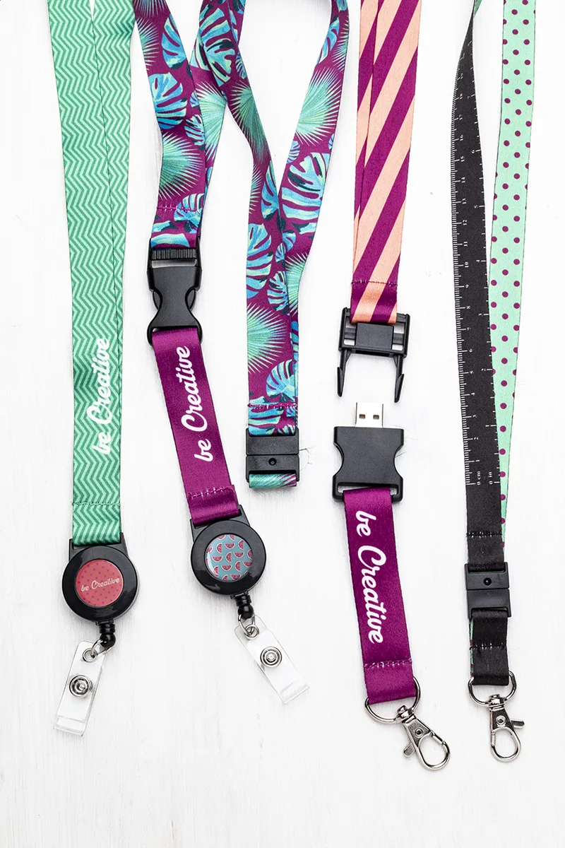 Λεπτομέρεια Εκτύπωσης Sublimation σε Ιμάντα Λαιμού Lanyard. Διαφημιστικές Εκτυπώσεις | PERFECT advertising