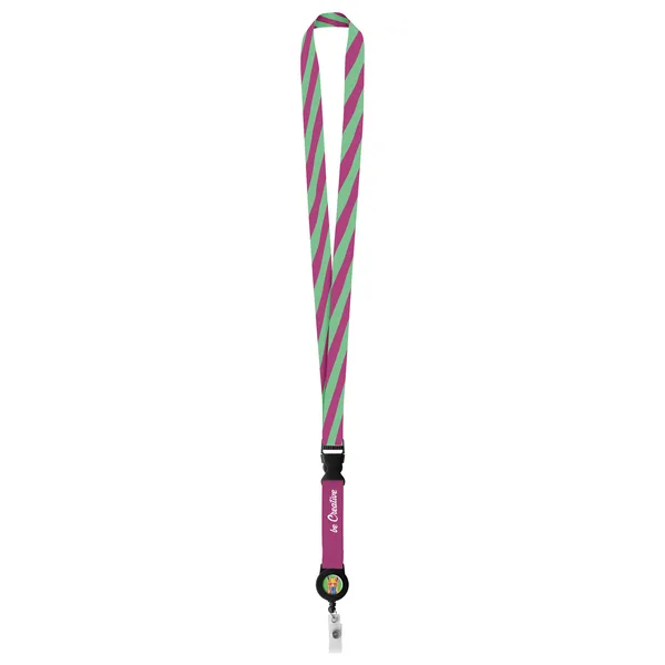 Ιμάντας Λαιμού Lanyard Sublimation σε Πολυεστερικό Ύφασμα 20×590 mm. Εκτύπωση Λογοτύπου σε Εταιρικά Διαφημιστικά Αξεσουάρ | PERFECT advertising