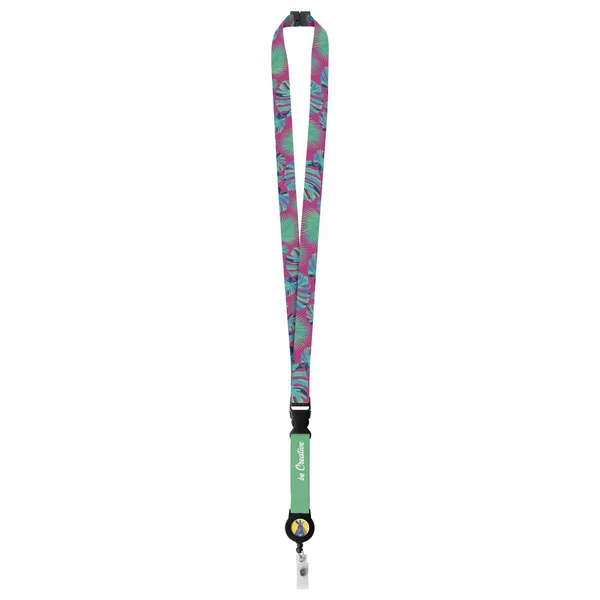 Ιμάντας Λαιμού Lanyard Sublimation από Πολυεστέρα με Αποσπώμενη Θήκη Κάρτας. Εκτύπωση Λογοτύπου σε Πλήρη Επιφάνεια | PERFECT advertising