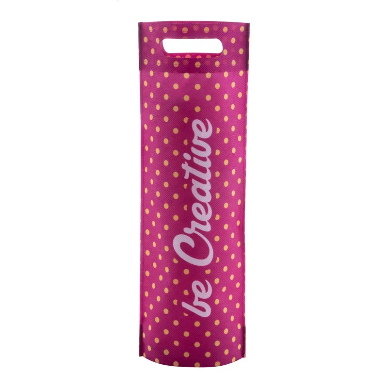 Τσάντα Κρασιού Non-Woven με Sublimation Εκτύπωση και στις Δύο Πλευρές. Εκτύπωση Λογοτύπου σε Non-Woven | PERFECT advertising