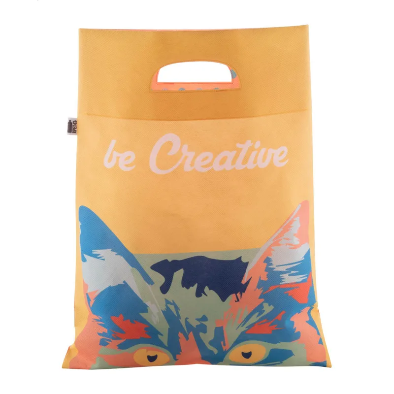 Λογότυπο σε Τσάντα Αγορών RPET Non-Woven με Sublimation Εκτύπωση. Εταιρικά Δώρα Προβολής | PERFECT advertising