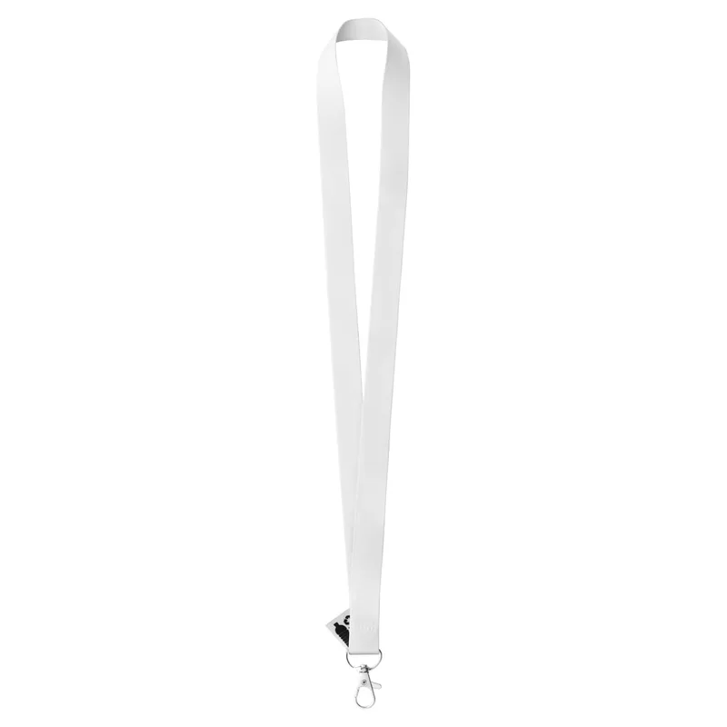 Ιμάντας Λαιμού Lanyard Sublimation RPET. Λεπτομέρεια Εκτύπωσης Σχεδίου σε Ένα Πλάτος — Εκτύπωση Λογοτύπου | PERFECT advertising