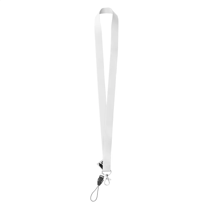 Τύπωμα Λογοτύπου σε Ιμάντα Λαιμού Lanyard RPET. Λεπτομέρεια Μεταλλικού Καραμπίνερ — Εκτυπώσεις Λογοτύπου | PERFECT advertising