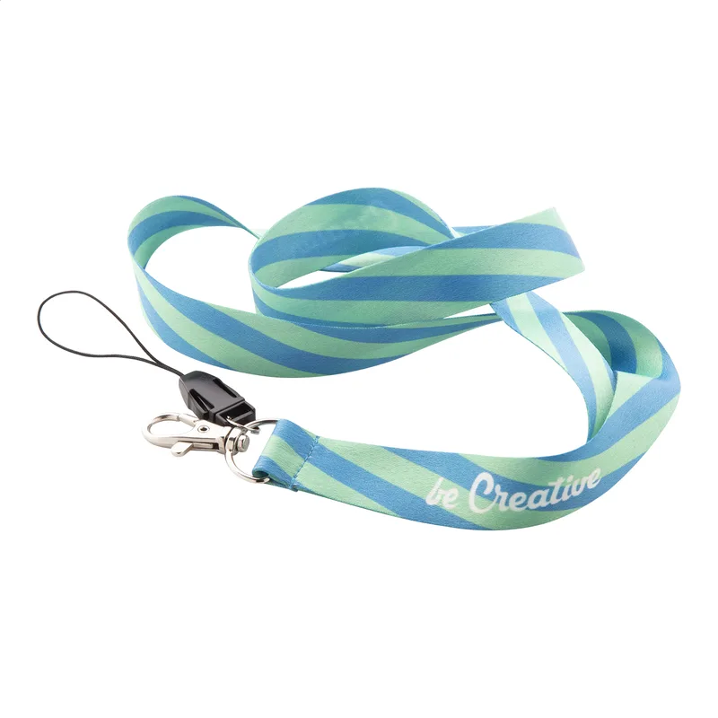 Διαφημιστικός Ιμάντας Λαιμού Lanyard Sublimation RPET σε Χρωματικές Παραλλαγές. Προϊόντα Προβολής | PERFECT advertising