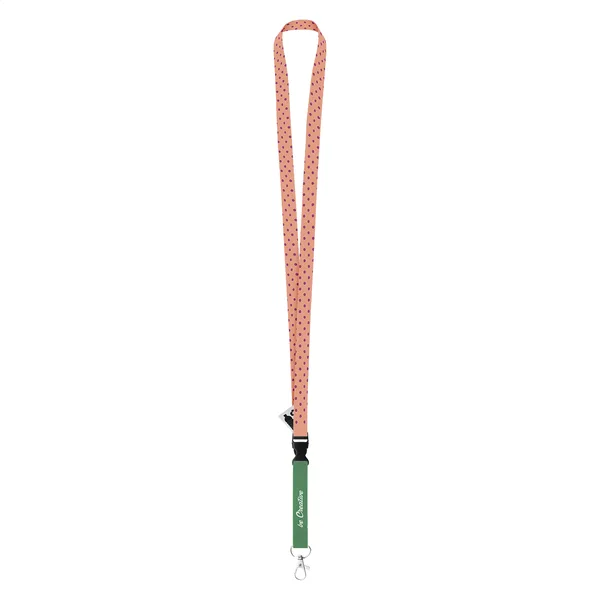 Ιμάντας Λαιμού Lanyard Sublimation RPET Τυπωμένος με Εκτύπωση Λογοτύπου. Διαφημιστικά Δώρα | PERFECT advertising