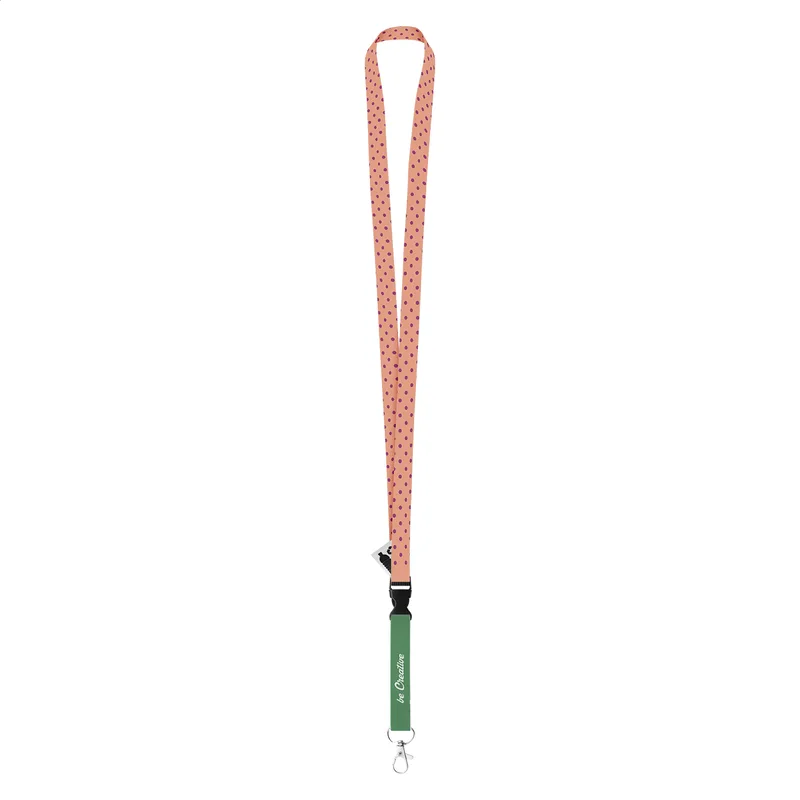 Ιμάντας Λαιμού Lanyard Sublimation RPET Τυπωμένος με Εκτύπωση Λογοτύπου. Διαφημιστικά Δώρα | PERFECT advertising