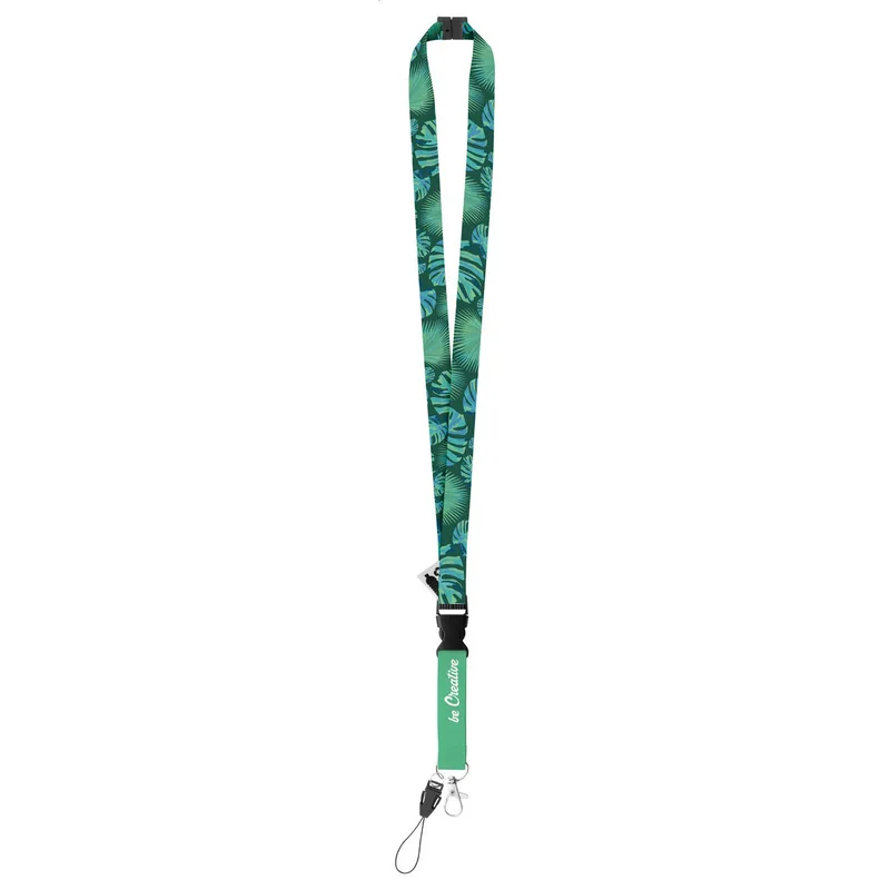 Εκτύπωση Λογοτύπου σε Ιμάντα Λαιμού Lanyard RPET. Εκτύπωση και στις Δύο Πλευρές | PERFECT advertising