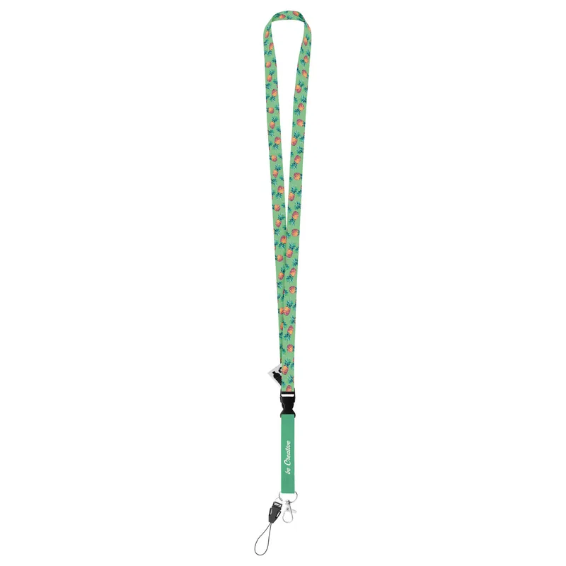 Ιμάντας Λαιμού Lanyard Sublimation RPET με Εκτύπωση Σχεδίων και στις Δύο Πλευρές. Εταιρικά Διαφημιστικά Δώρα | PERFECT advertising