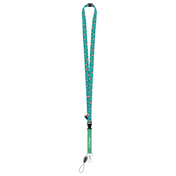 Ιμάντας Λαιμού Lanyard Sublimation RPET με Εκτύπωση σε Λευκό Φόντο. Εταιρικά Διαφημιστικά Δώρα | PERFECT advertising