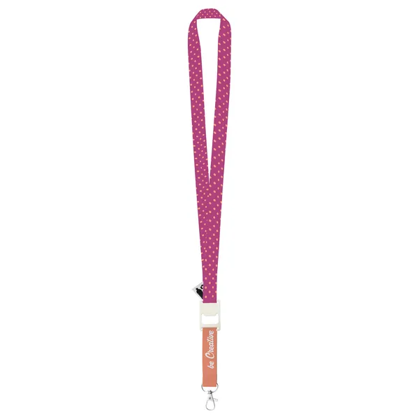 Ιμάντας Λαιμού Lanyard Sublimation RPET με Εκτύπωση Λογοτύπου και στις Δύο Πλευρές. Εταιρικά Διαφημιστικά Δώρα | PERFECT advertising