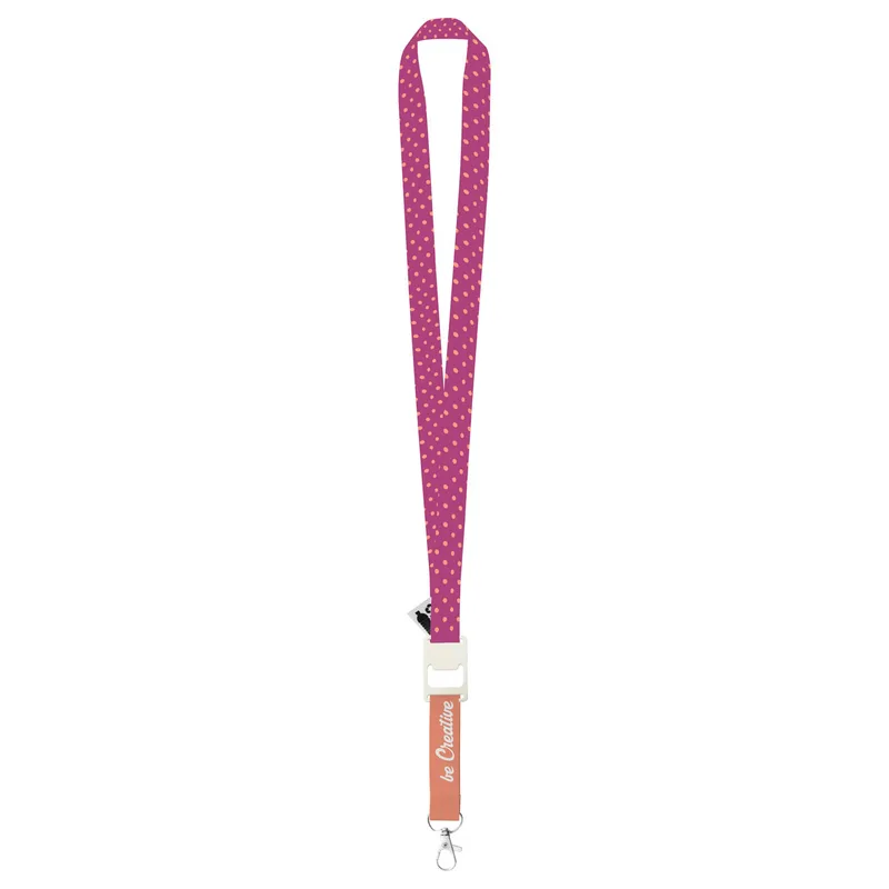 Ιμάντας Λαιμού Lanyard Sublimation RPET με Εκτύπωση Λογοτύπου και στις Δύο Πλευρές. Εταιρικά Διαφημιστικά Δώρα | PERFECT advertising