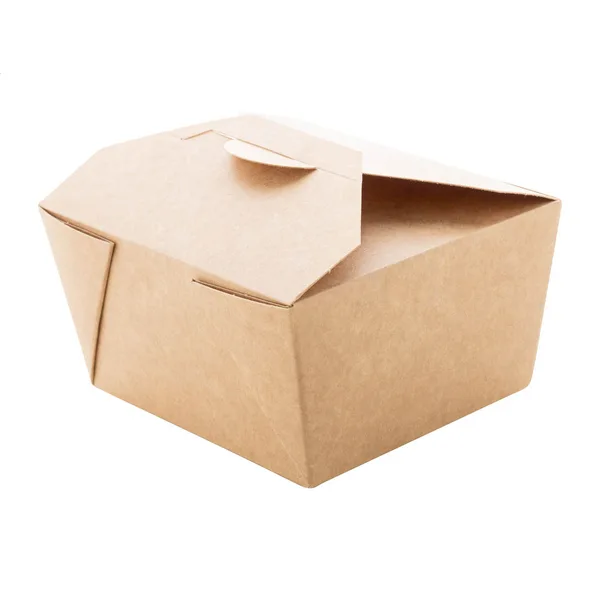 Χάρτινο Κουτί Takeaway με Λογότυπο από Kraft Χαρτί — Εταιρικά Διαφημιστικά Δώρα | PERFECT advertising
