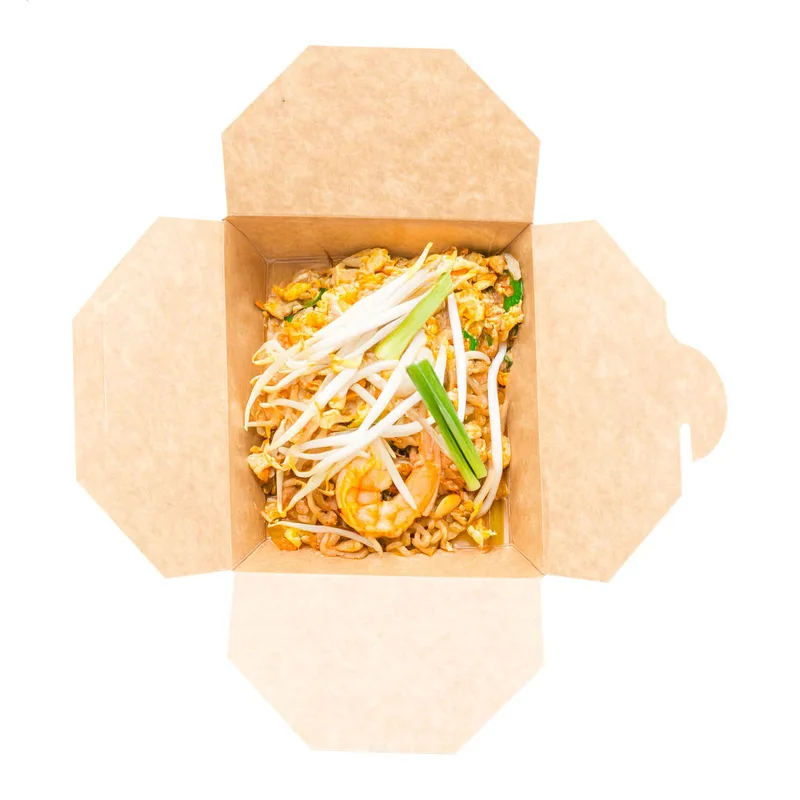 Χάρτινο Κουτί Takeaway σε Διαστάσεις 132×65×107 mm. Εκτύπωση Λογοτύπου για Επιχειρήσεις | PERFECT advertising