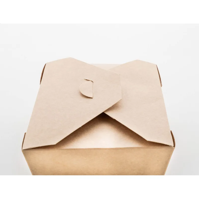 Κουτί Takeaway Kraft Ανοιχτό. Εταιρικά Διαφημιστικά Δώρα για Delivery και Catering | PERFECT advertising