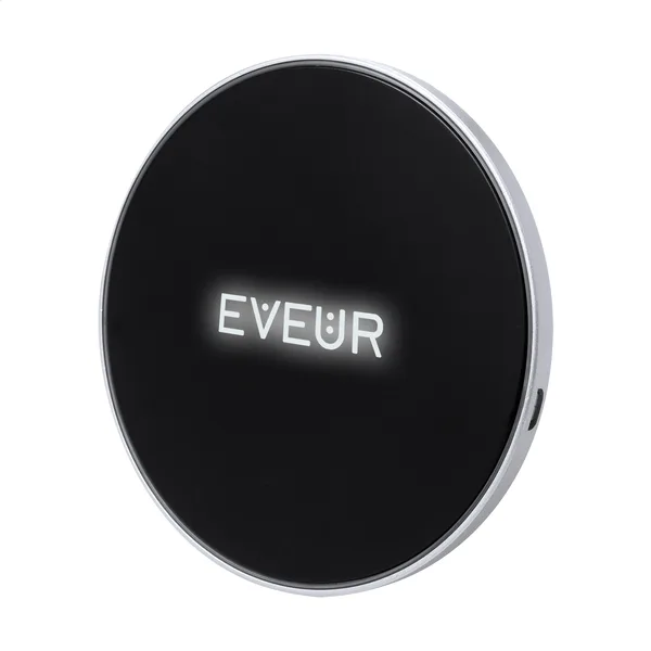 Τύπωμα σε Ασύρματο Φορτιστή LED 5W με Φωτιζόμενη Χάραξη Λέιζερ. Εταιρικά Διαφημιστικά Δώρα | PERFECT advertising