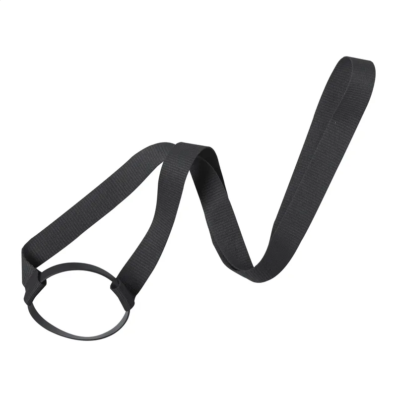 Ιμάντας Λαιμού (Lanyard) με Δακτύλιο Σιλικόνης για Ποτό σε χρώμα Μαύρο. Εταιρικά Διαφημιστικά Δώρα | PERFECT advertising